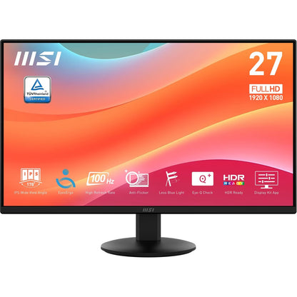 MSI PRO MP272L 27-Inch IPS Full HD 100Hz 1ms Monitor