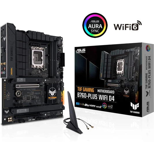 ASUS TUF GAMING B760-PLUS WIFI DDR5 Intel Motherboard PCIe 5.0