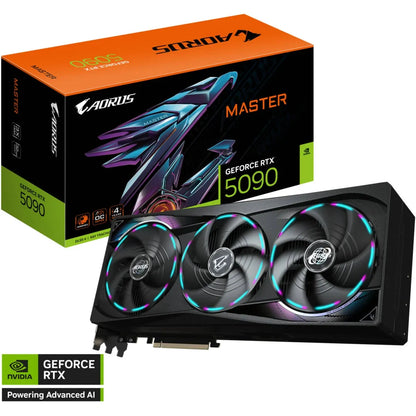 بطاقة رسومات RTX 5090 MASTER 32GB GDDR7
