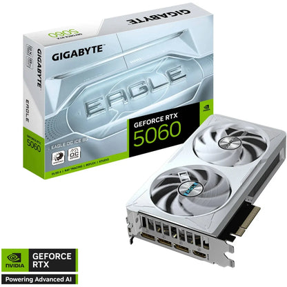 بطاقة رسومات RTX 5060 EAGLE OC ICE 8GB GDDR7