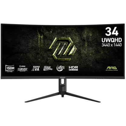 شاشة MSI MAG 342CQRF E20 مقاس 34 بوصة UWQHD 200Hz