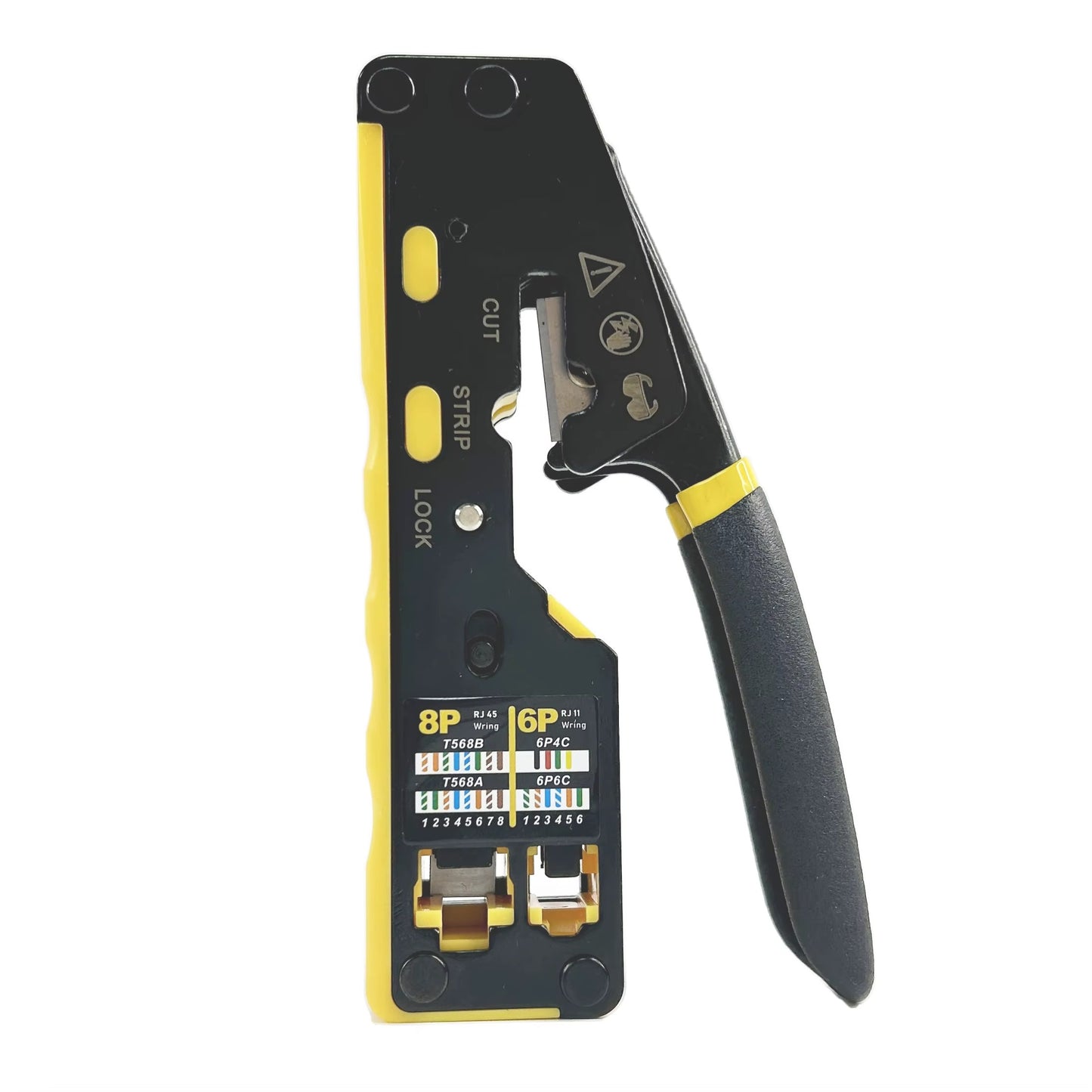 كماشة شبكة متعددة RJ45 RJ11 احترافية