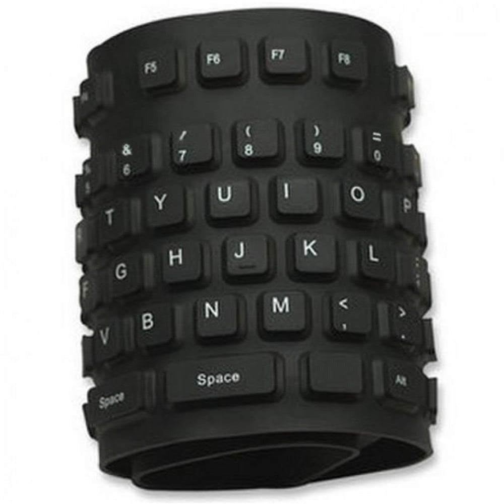 Waterproof Foldable Silicone Keyboard Full-Size USB Dustproof Flexible Design