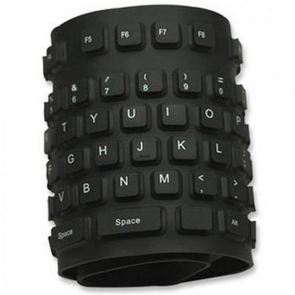Waterproof Foldable Silicone Keyboard Full-Size USB Dustproof Flexible Design