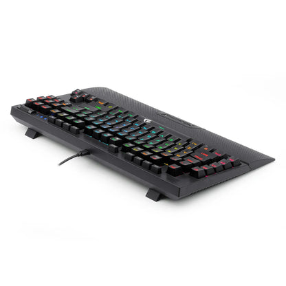 Redragon K588 RGB Mechanical Gaming Keyboard with Macro Keys & Palm Rest