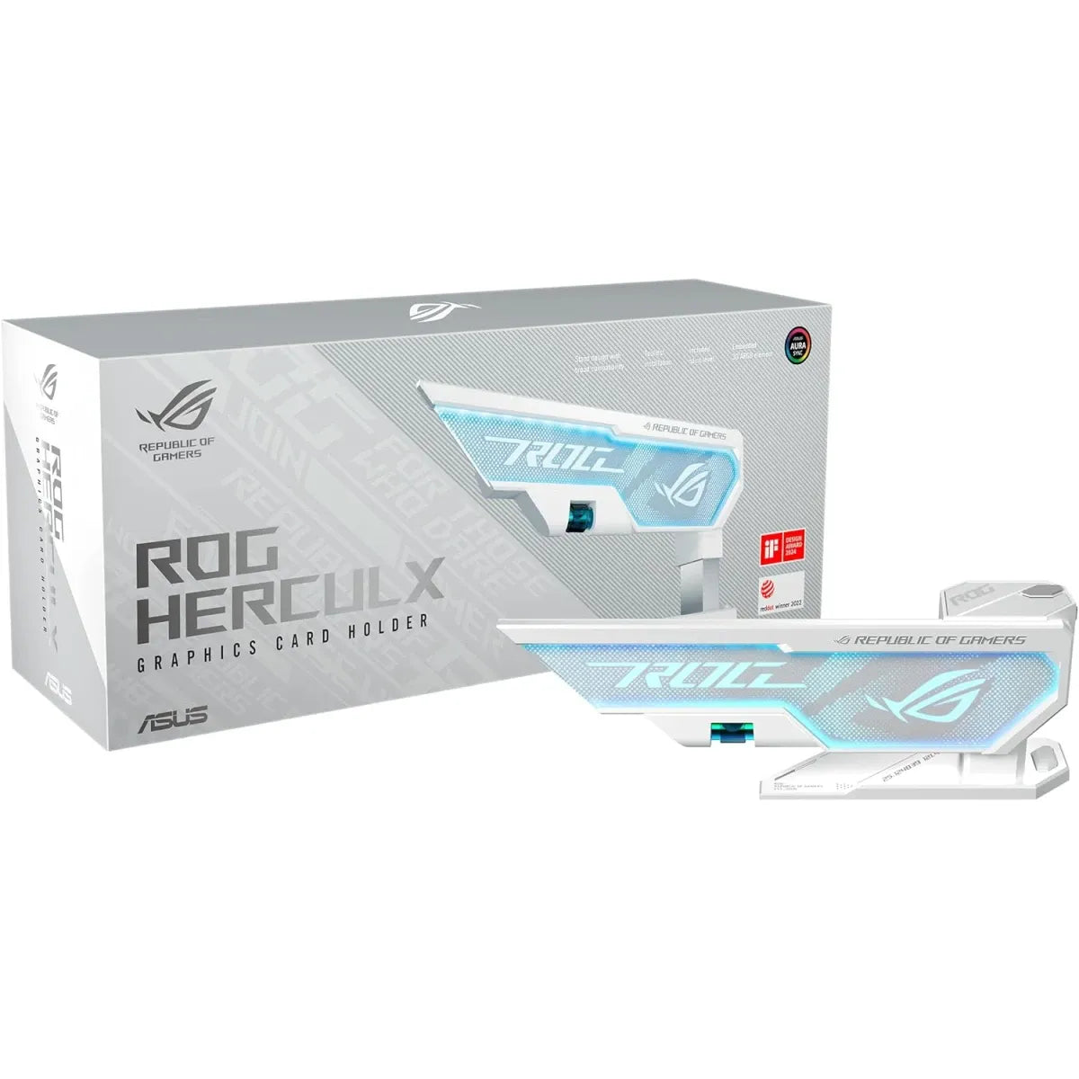 حامل بطاقة رسومات Herculx XH01 أبيض قابل للتعديل