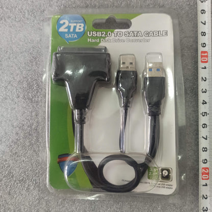 USB 2.0 to SATA Hard Drive Converter Cable