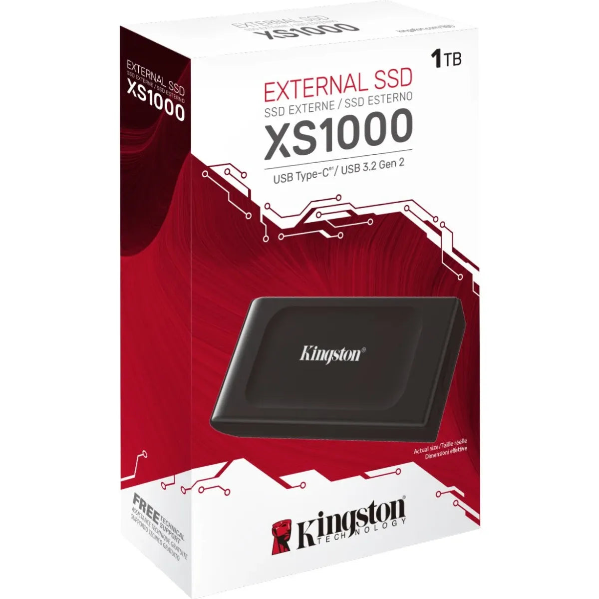 Kingston XS1000 1TB Portable SSD
