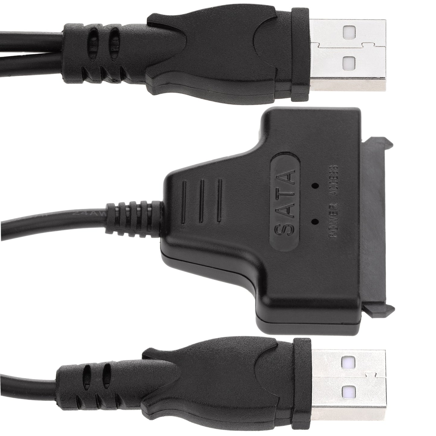 USB 2.0 to SATA Hard Drive Converter Cable