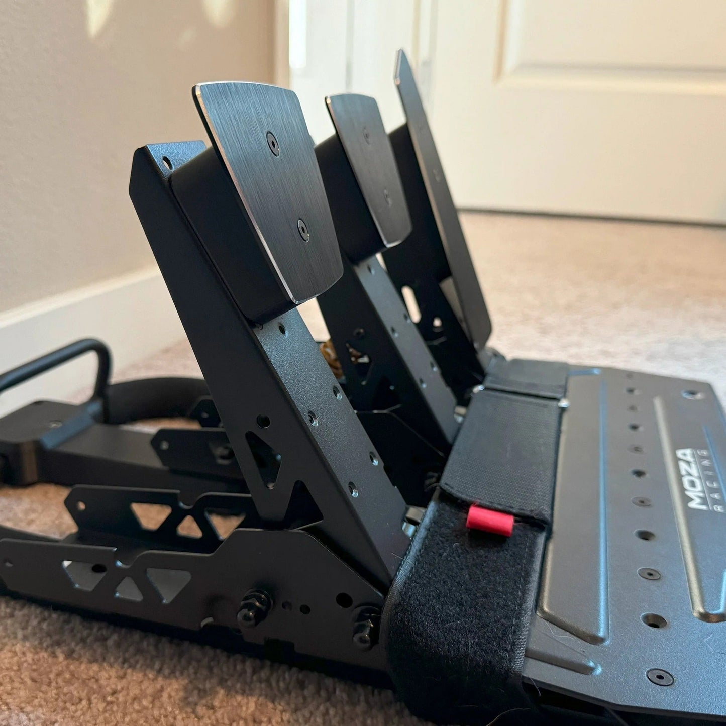 MOZA SR-P Lite racing pedals with clutch for sim racing in Jordan and Amman