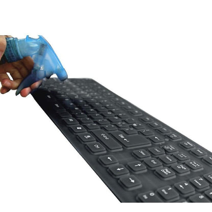 Waterproof Foldable Silicone Keyboard Full-Size USB Dustproof Flexible Design