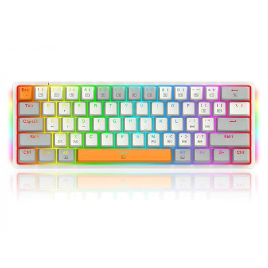 Redragon AKALI K642 WGO 60% Wired RGB Mechanical Gaming Keyboard – Red Switch