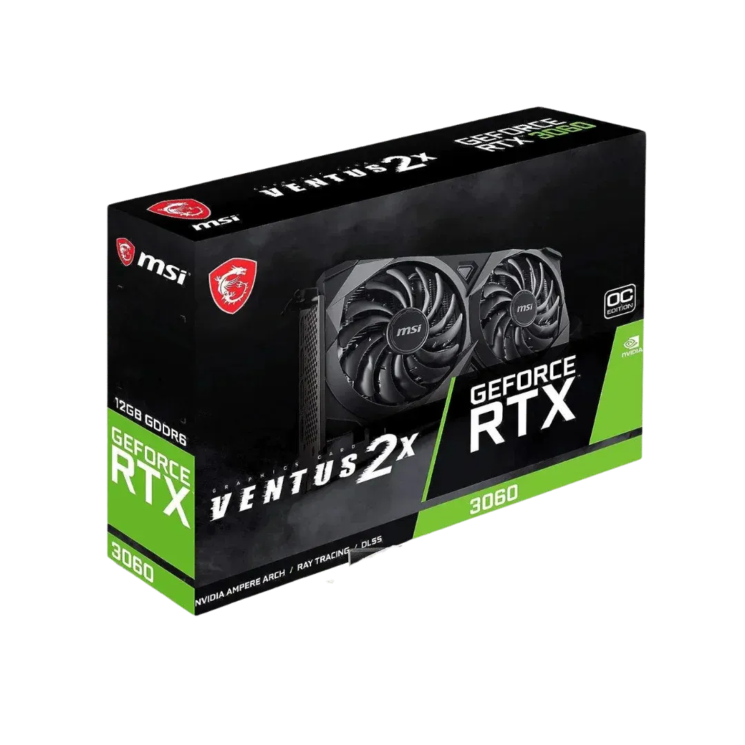 كرت شاشة MSI GeForce RTX 3060 Ventus 12GB GDDR6