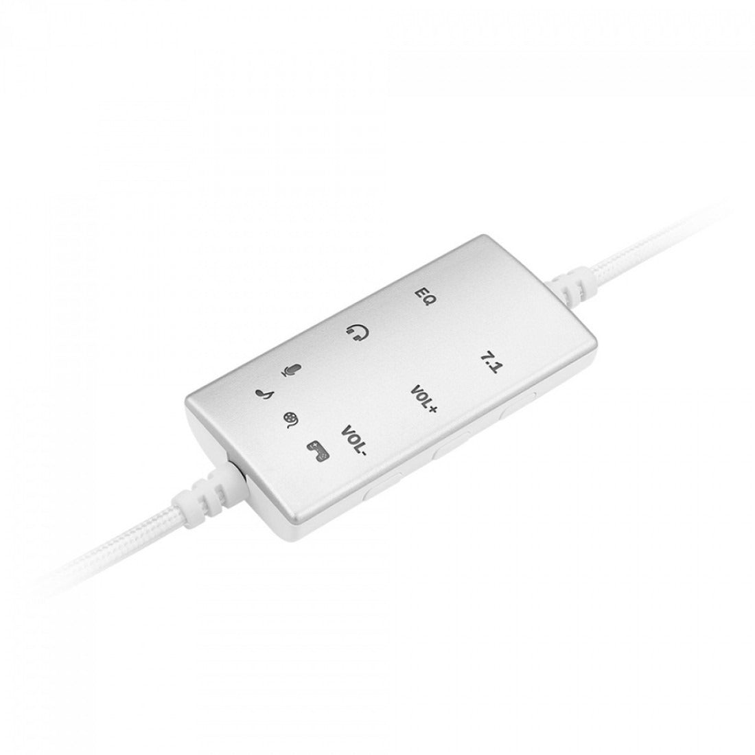 Redragon H376WG Aurora 7.1 Wired Gaming Headset – White