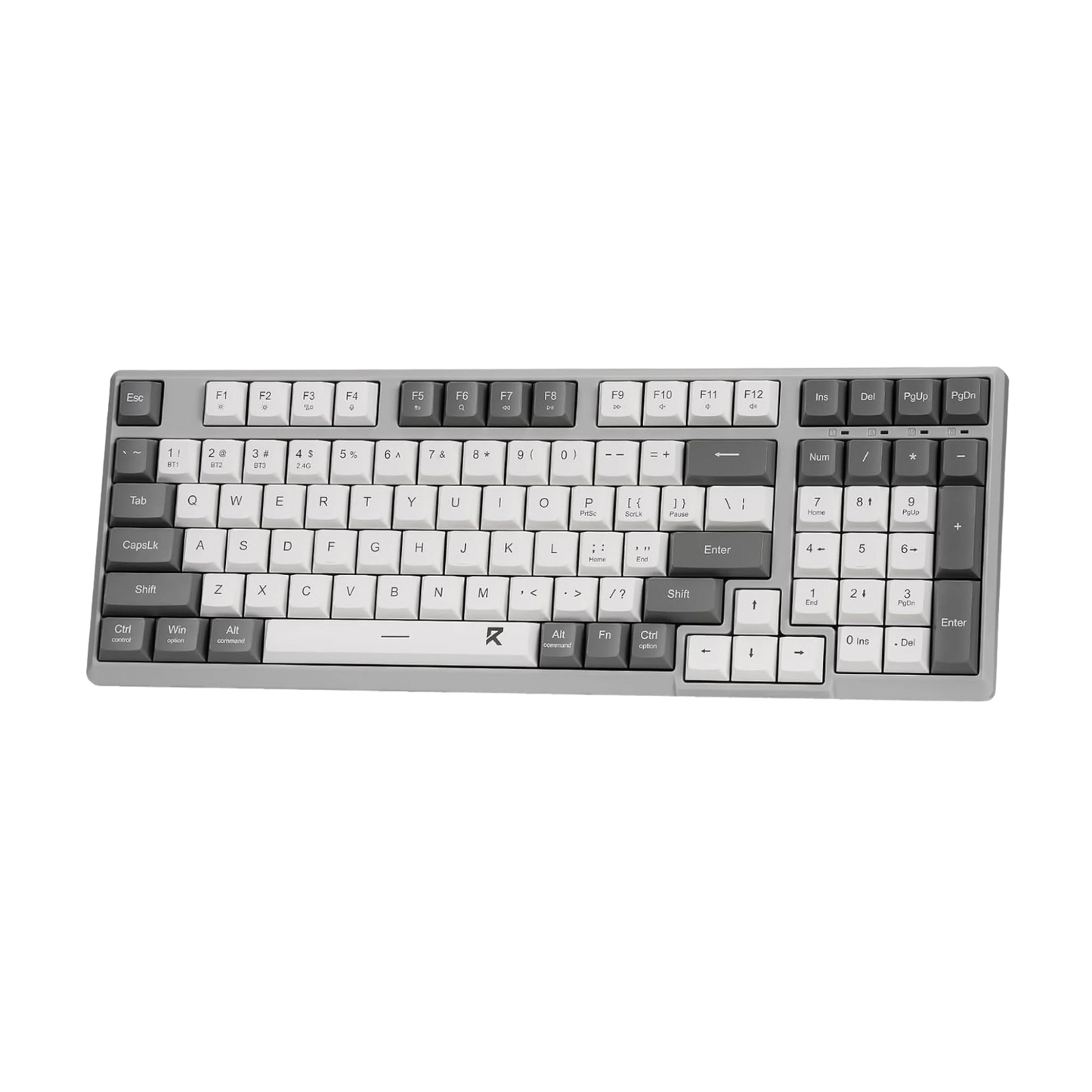 Redragon BK7114 Low-Profile Wireless Keyboard – 98 Keys Slim Office Design