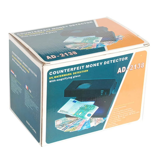 UV Counterfeit Money Detector with Magnifier