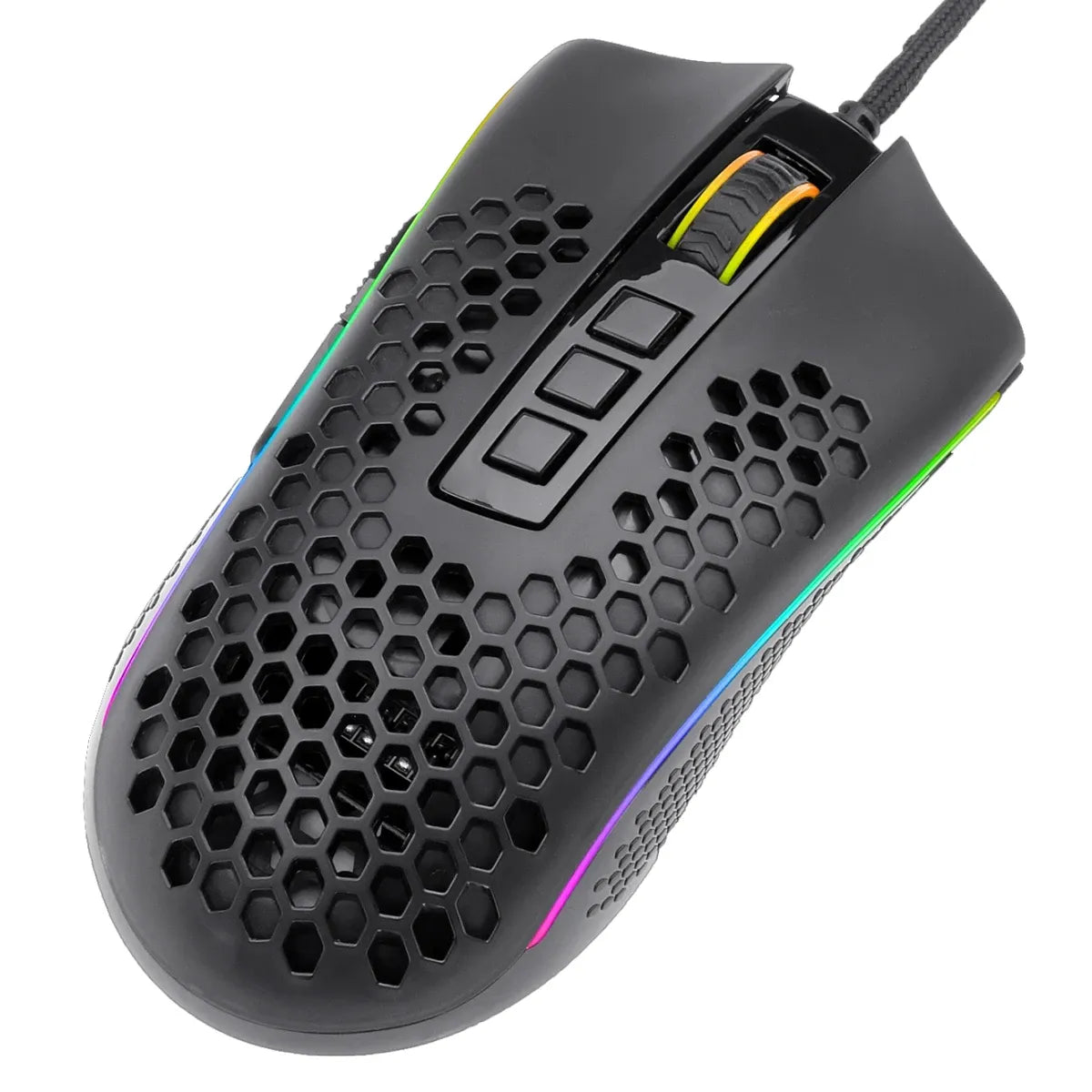 M808 RGB Lightweight Gaming Mouse with 12400 DPI