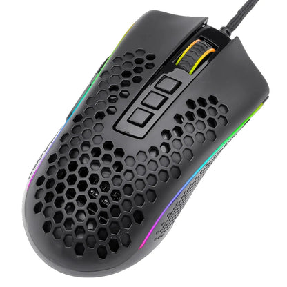 M808 RGB Lightweight Gaming Mouse with 12400 DPI