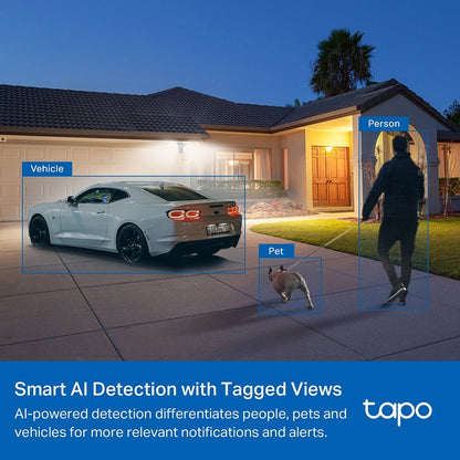 Tapo C720 2K Floodlight Security Camera