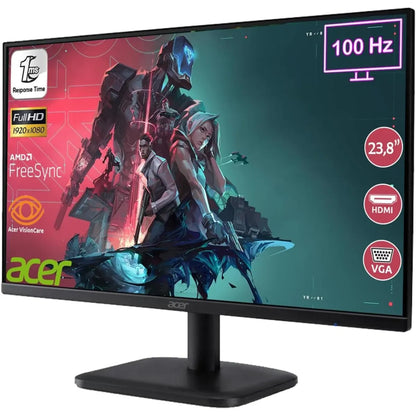 Acer EK241Y 24-Inch IPS Full HD 100Hz 1ms Gaming Monitor