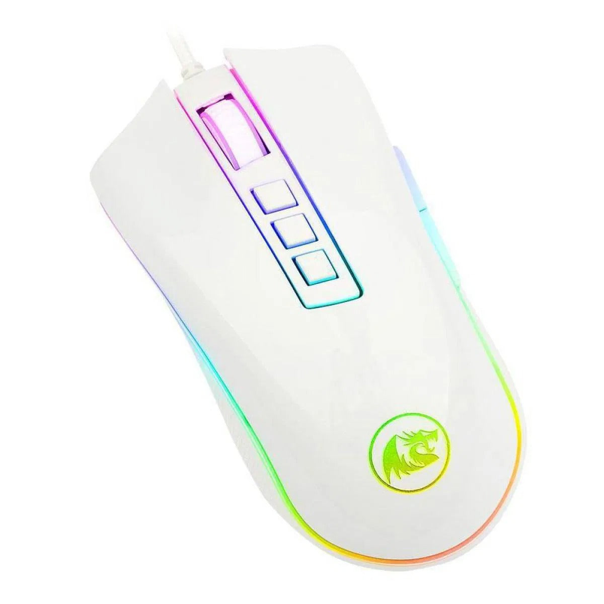 M711 Cobra RGB Gaming Mouse White 10000 DPI