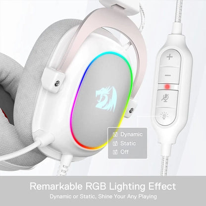 H510 Zeus-X RGB 7.1 Gaming Headset – White