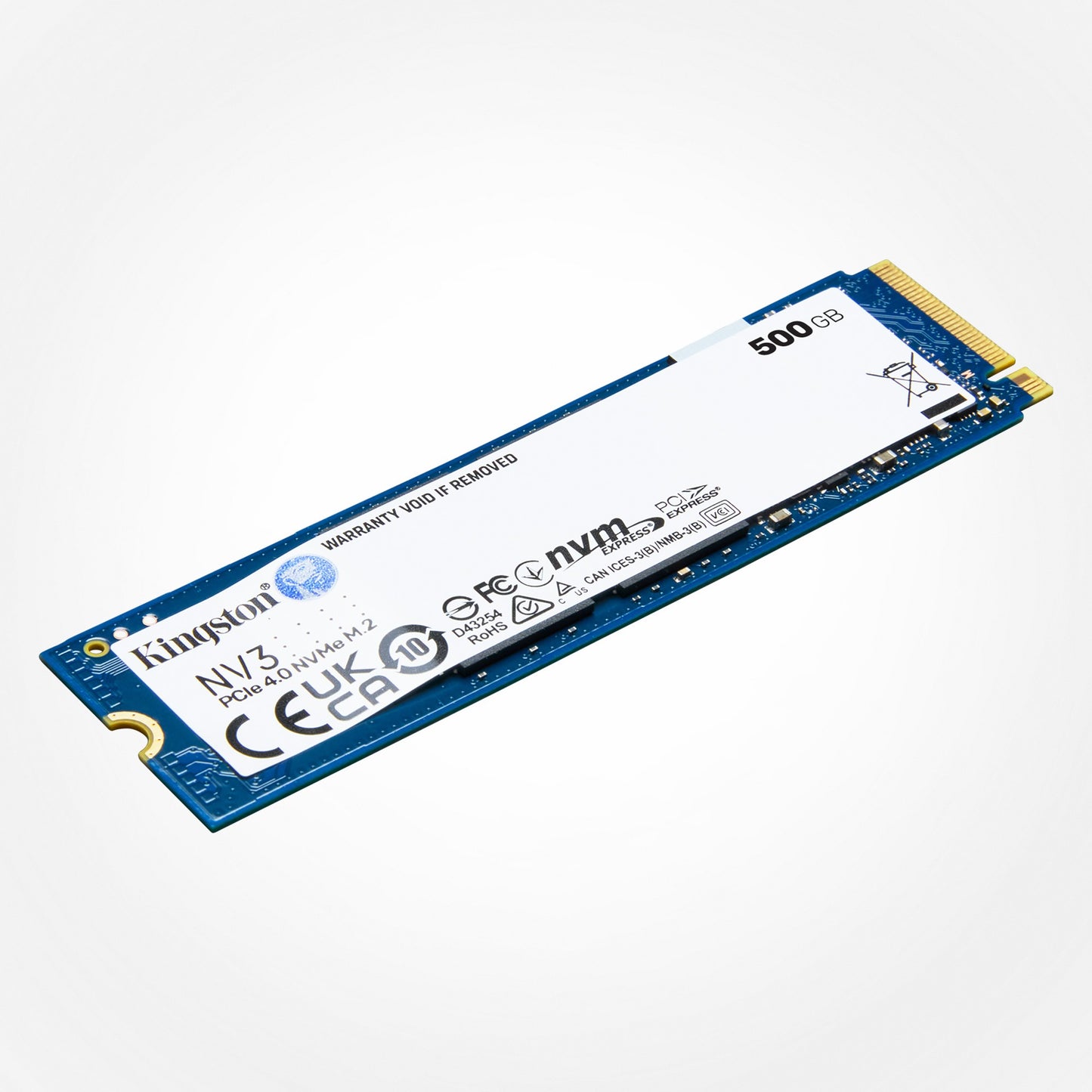 محرك أقراص كينغستون NVMe SSD سعة 1 تيرابايت من الجيل الرابع