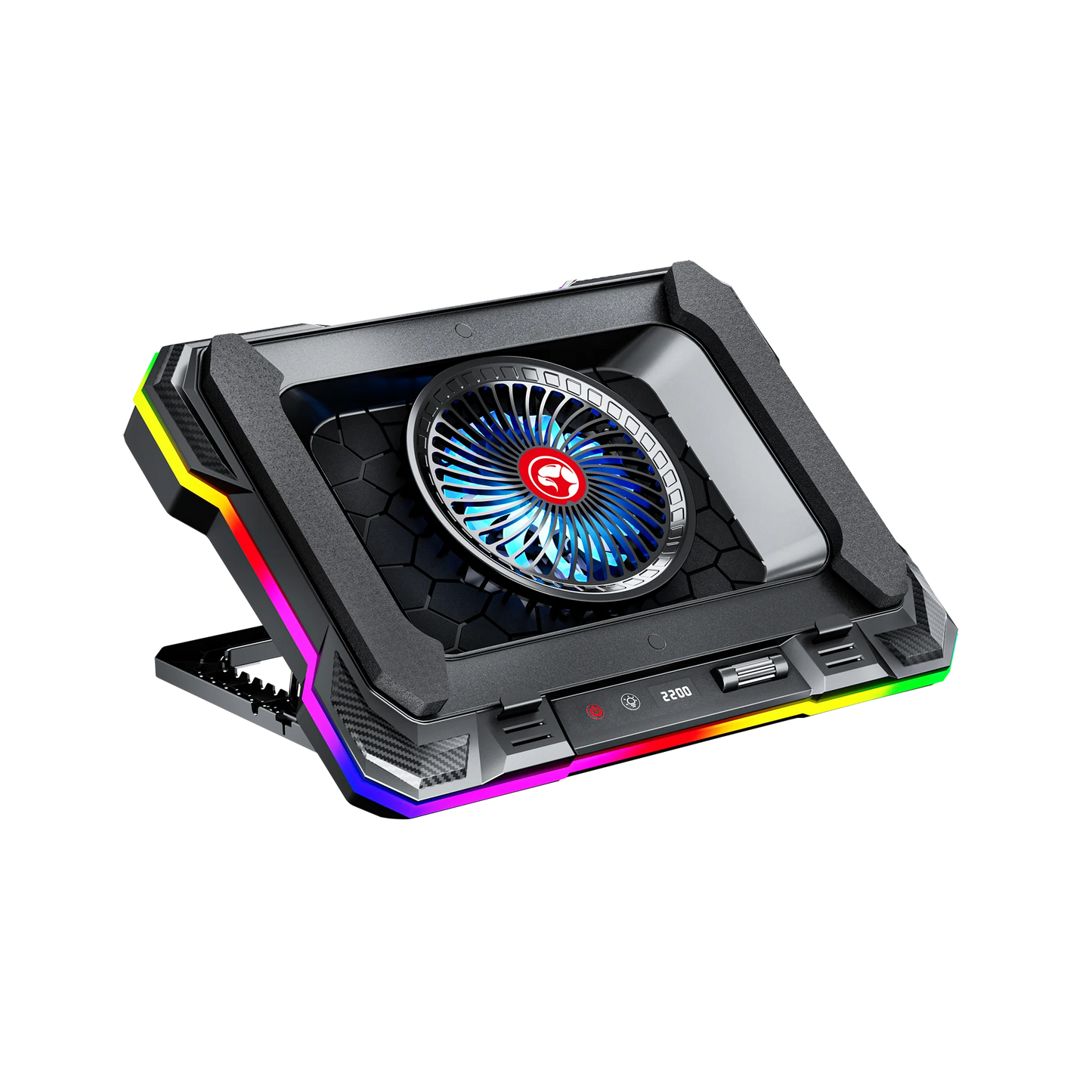 Marvo Atlas 43 FN-43 Laptop Cooling Stand RGB Adjustable