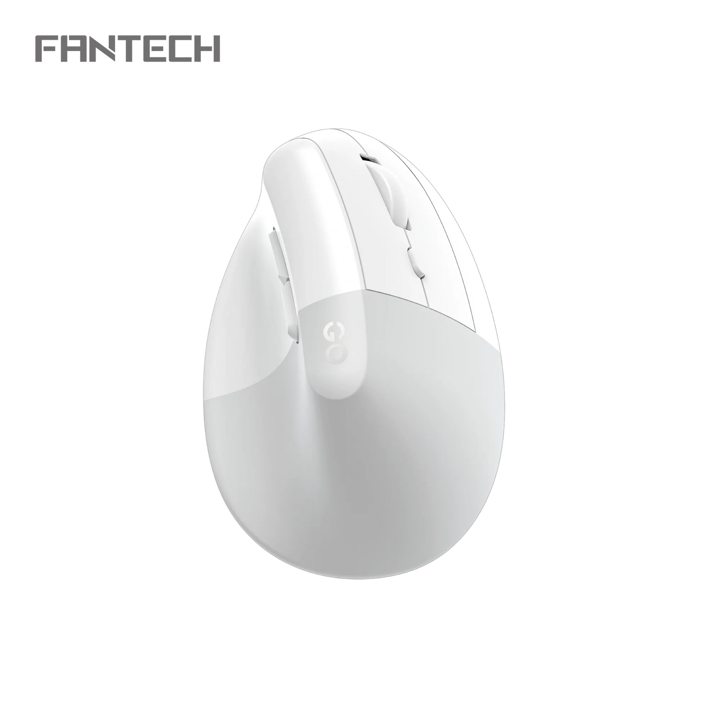 Fantech W195R GO COMFY Vertical Ergonomic Wireless & Bluetooth Mouse – White