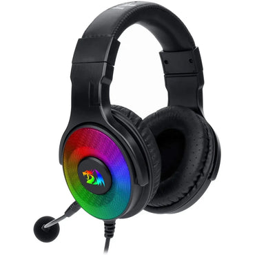 Redragon H350 RGB Wired Gaming Headset with Surround Sound – Black