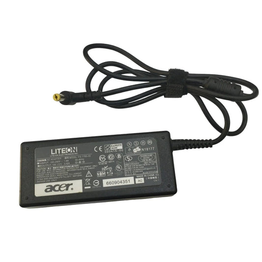 Acer 65W laptop charger with 19V 3.4A output for compatible Acer laptops in Jordan Amman and Irbid from AlSamman For Computer