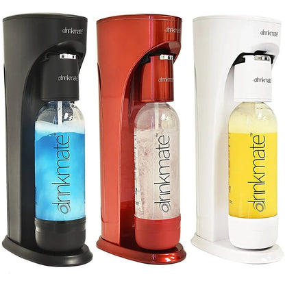 Water & Soda Machine Carbonates Any Drink - Black