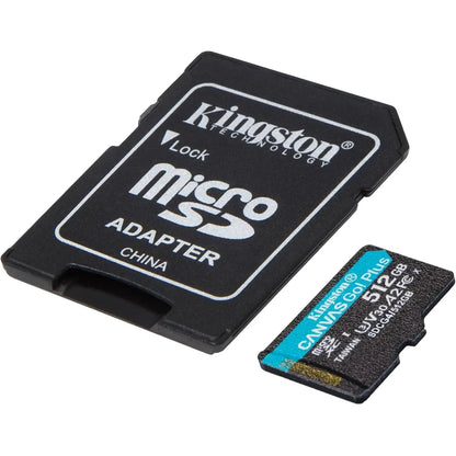 كرت ذاكرة Kingston SD 512GB سرعة 200MB