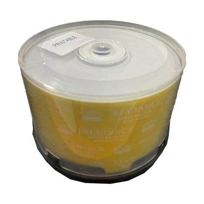 RI-CHOICE Blank CD-R Discs – 700MB / 80-Min Printable