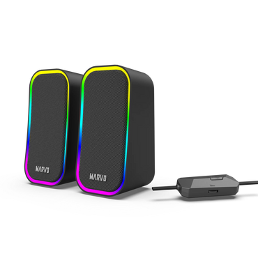 MARVO SG-285 Havoc 20 BK Wired RGB Gaming Speaker