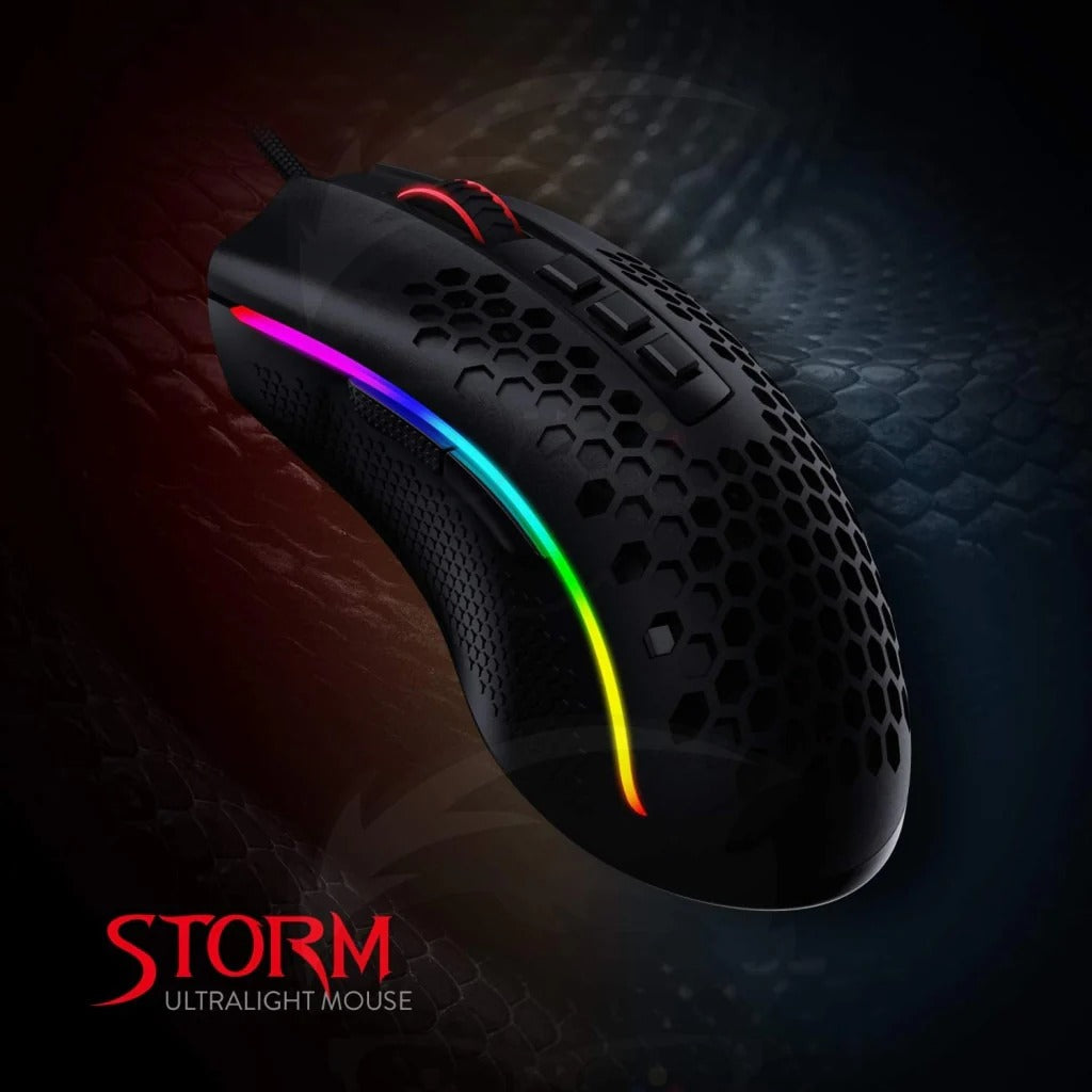 M808 RGB Lightweight Gaming Mouse with 12400 DPI