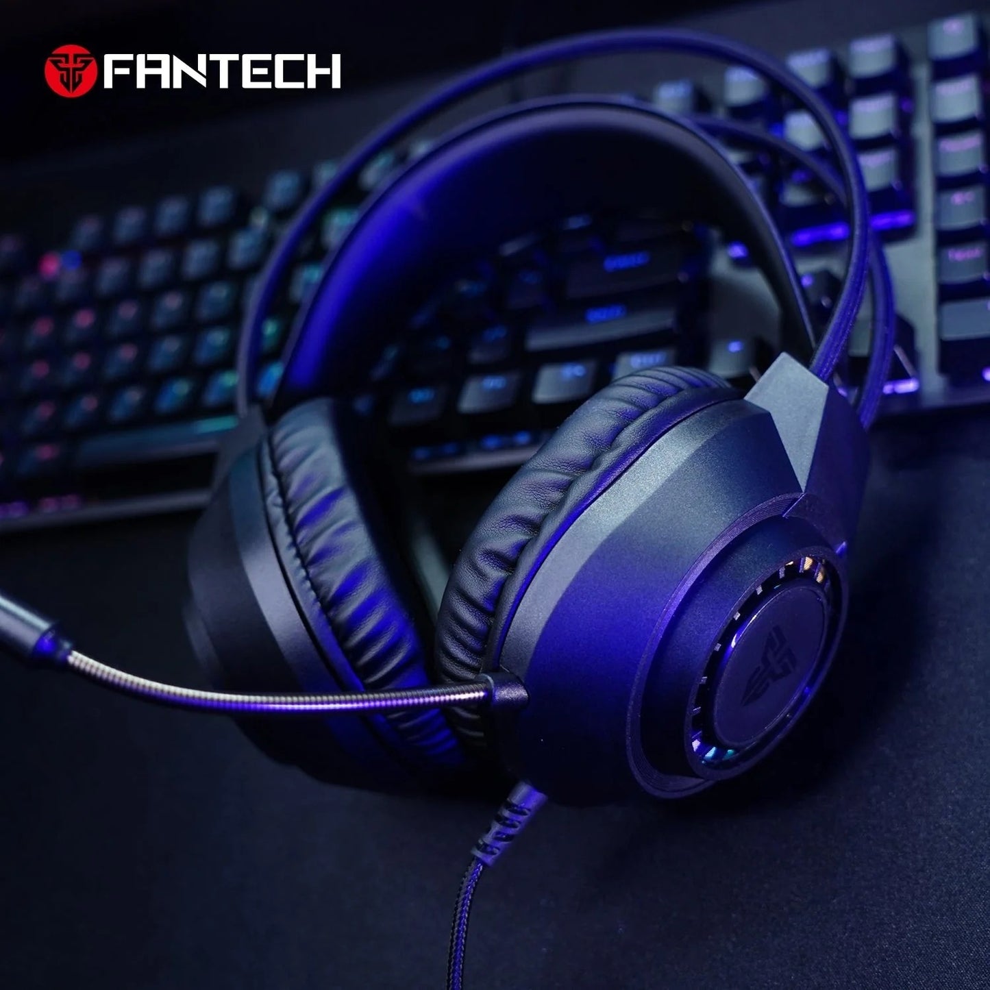 Fantech Portal HQ55 3.5mm RGB Gaming Headset
