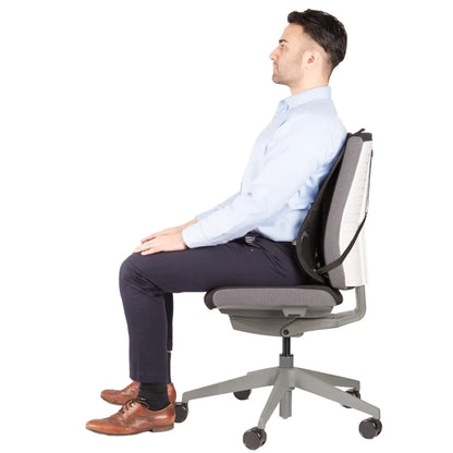 دعامة ظهر شبكية من Fellowes Office Suites، قماش شبكي ثلاثي الشد - أسود