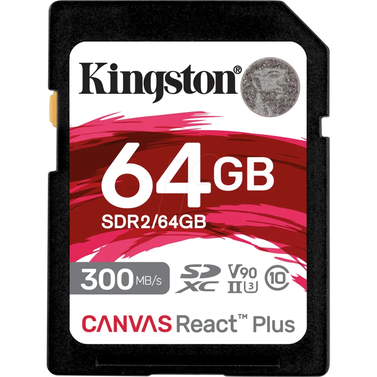 كرت ذاكرة Kingston SD 64GB سرعة 300MB