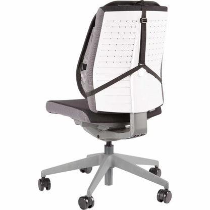 دعامة ظهر شبكية من Fellowes Office Suites، قماش شبكي ثلاثي الشد - أسود