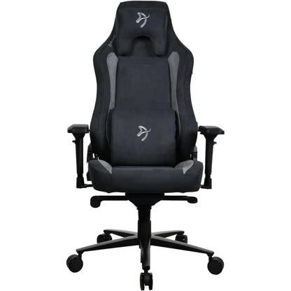 تتميز مادة تنجيد Arozzi Vernazza Supersoft بملمس مخملي فريد من نوعه وهو طارد للسوائل وقابل للتنفس ومسند للذراع من إسفنج الذاكرة القطني 4D - أسود