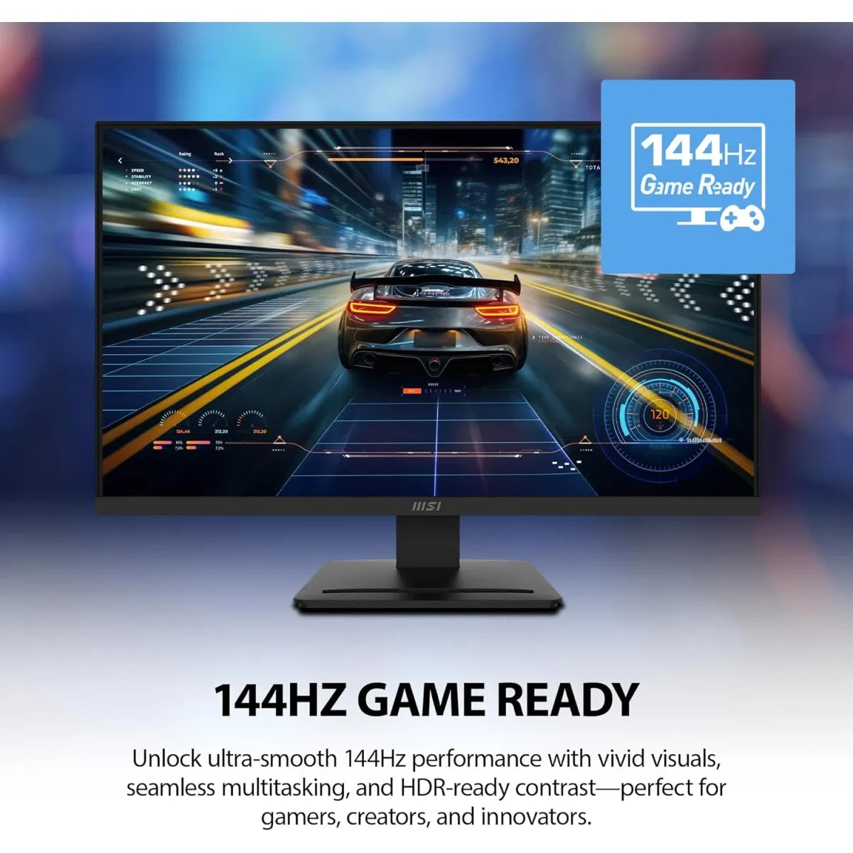 MSI PRO MP273 E14A 27-Inch IPS Monitor 144Hz