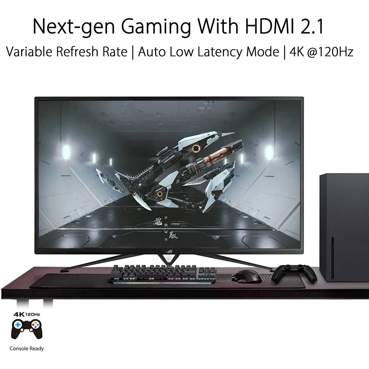 شاشة ASUS ROG Strix XG43UQ 43 بوصة 4K 144Hz HDR1000