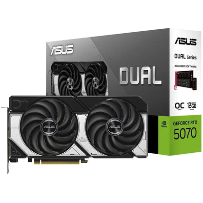 بطاقة رسومات RTX 5070 Dual OC 12GB GDDR7