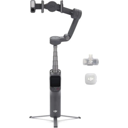 DJI Osmo Mobile 8P Creator Combo 3-axis smartphone gimbal with 360 degree pan, Osmo FrameTap touchscreen and Mic Mini 2 at SAMMANPC Jordan