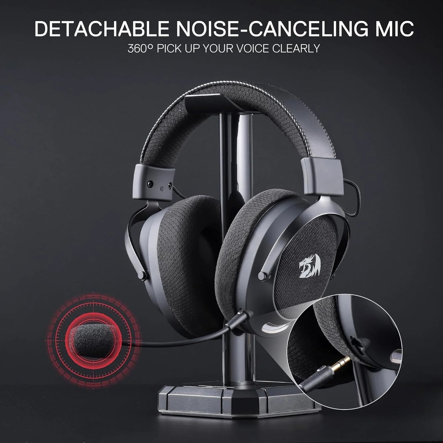 Redragon H858 3-Mode Wireless Gaming Headset 7.1 Surround