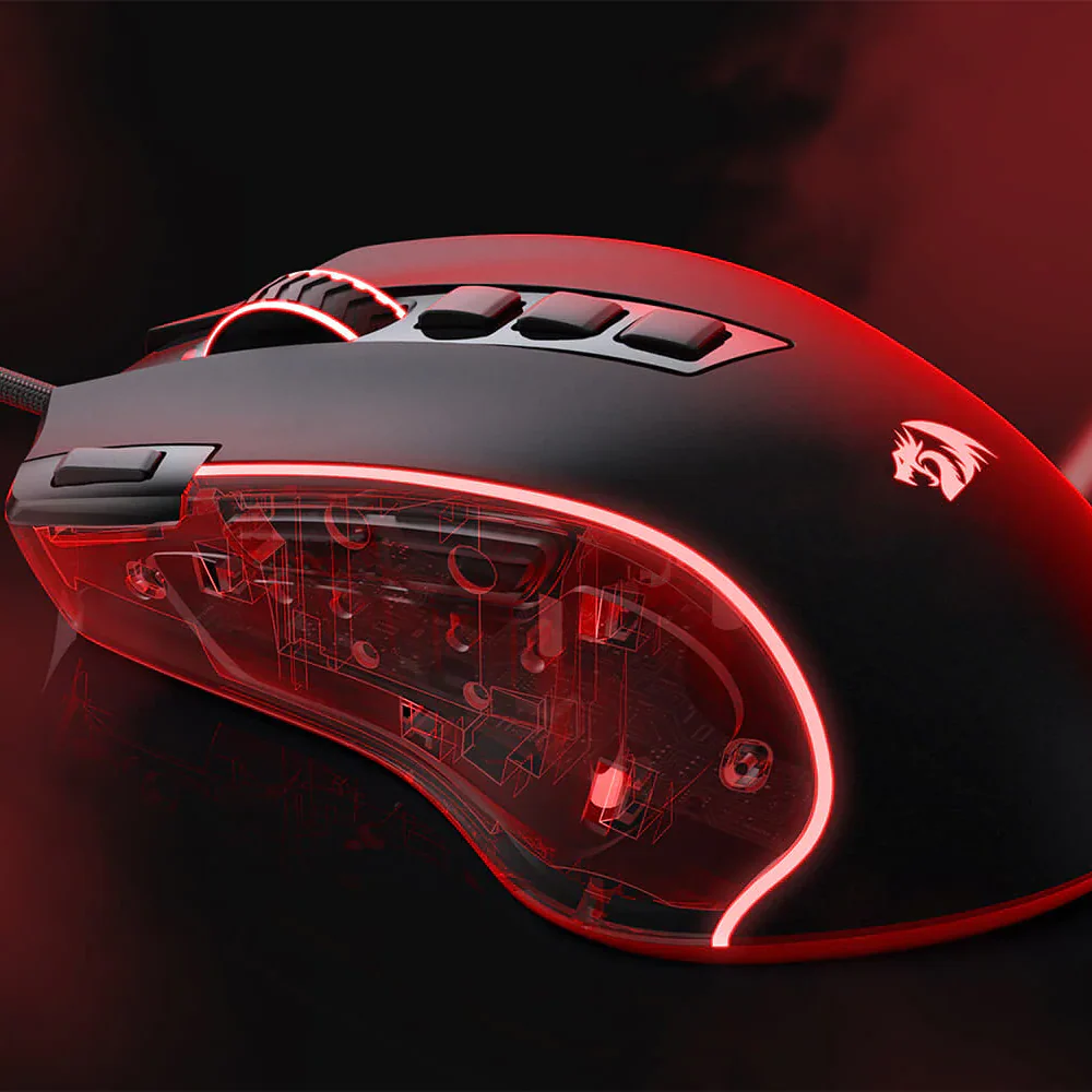 M612 Predator RGB Optical Gaming Mouse with 11 Buttons