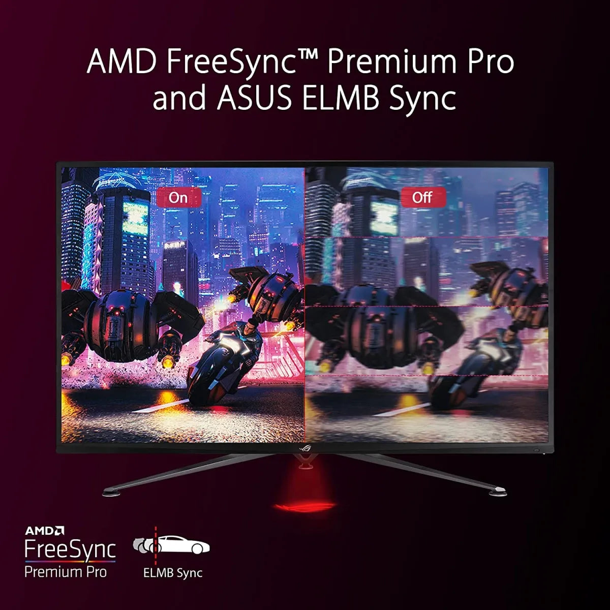 شاشة ASUS ROG Strix XG43UQ 43 بوصة 4K 144Hz HDR1000