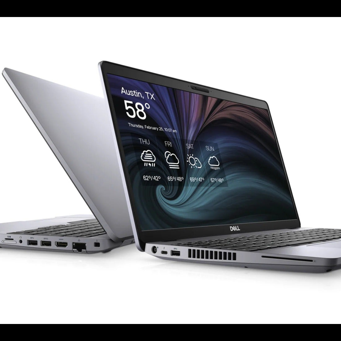Dell Latitude 5511 high-performance laptop with Intel Core i5-10400H 10th Gen processor, 16GB DDR4 RAM, 256GB NVMe SSD, 15.6-inch Full HD anti-glare display and numeric keypad at SAMMANPC Jordan