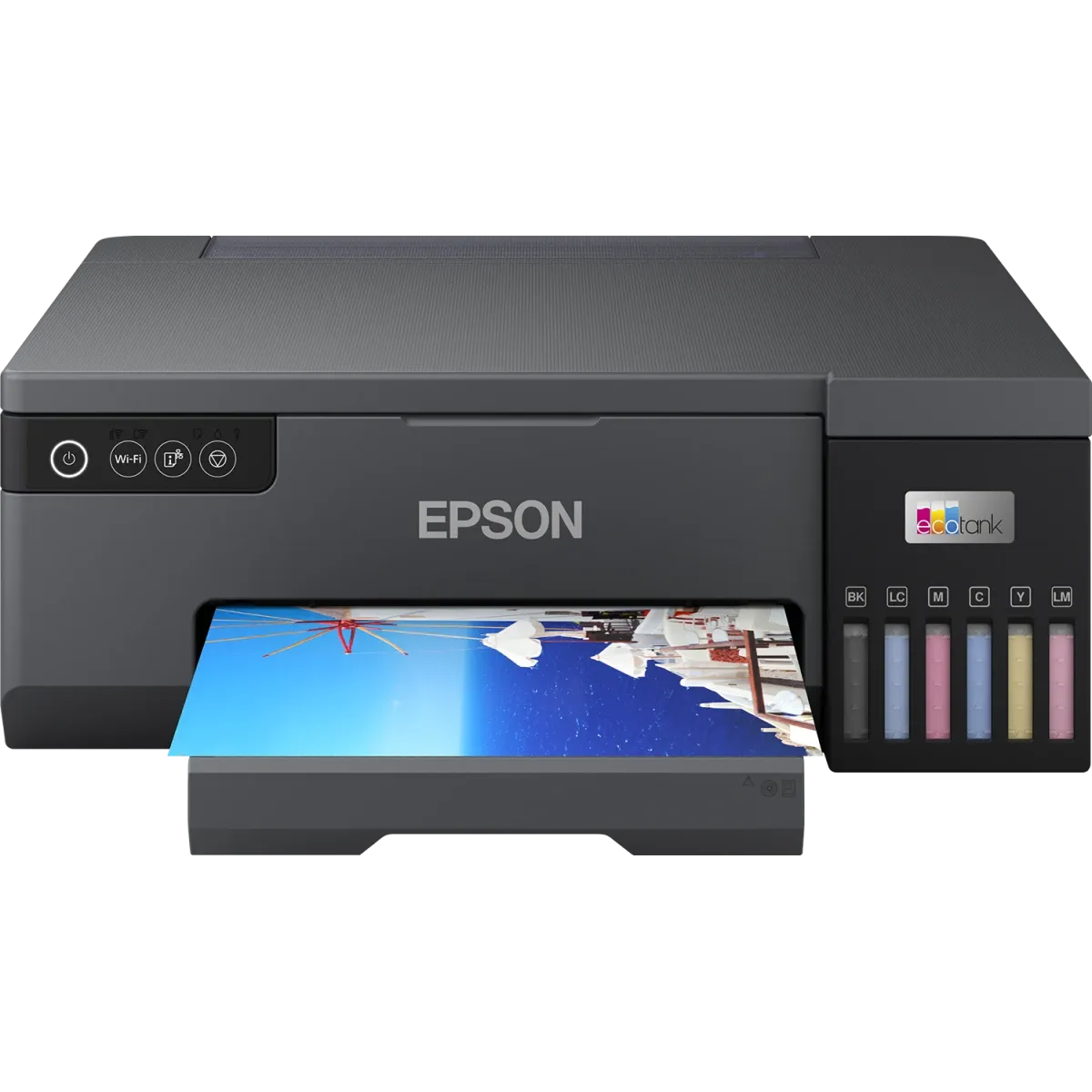 Epson EcoTank L8050 six-color A4 photo printer with refillable ink tanks WiFi and 5760x1440 DPI from Al-Samman Computer Jordan